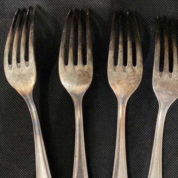 Vintage BMF 90  German Silver Plated Forks -1950’s-set of 6 - Picture 5 of 9